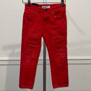GS115 Vintage Original Distressed Skinny Jeans, 7
